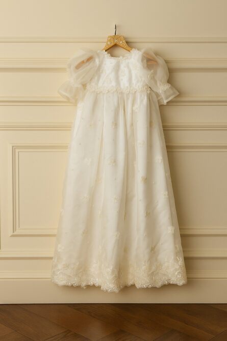 Celeste Bloom Christening Gown - Image 2